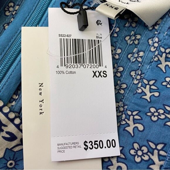 Sea New York Fernanda Tile Print Flutter Sleeve Dress - Picture 10 of 15